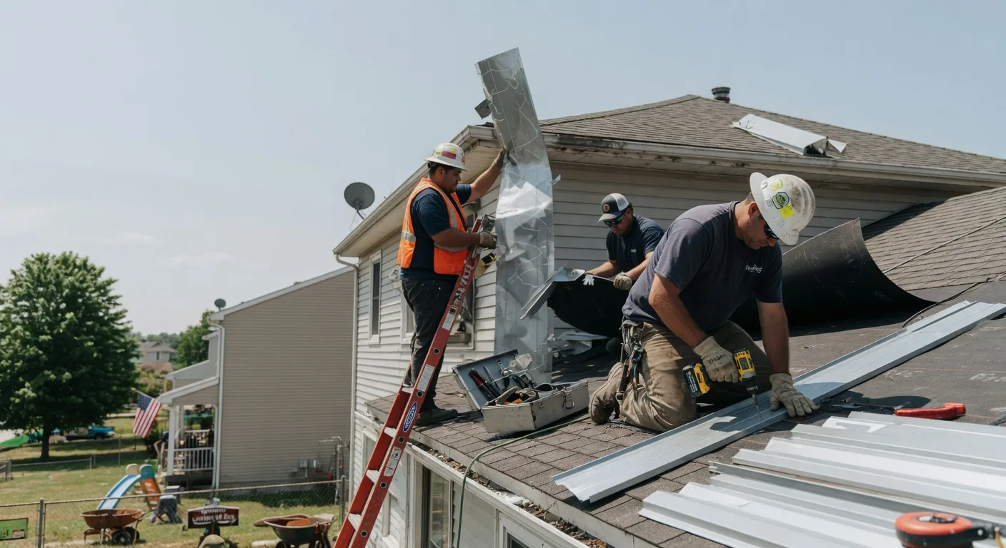 Metal Roofing Installation in Fox, OK near me
